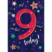 Picture of 9 TODAY BIRTHDAY CARD